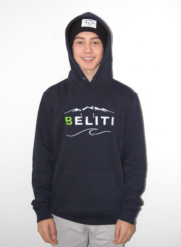 SWEAT COTON BIO BLEU MARINE