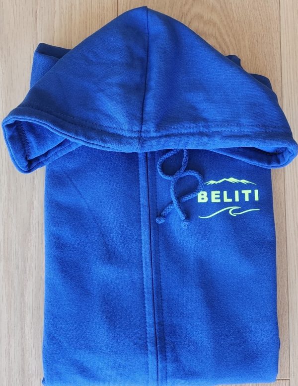 VESTE A ZIP BLEU – Image 3