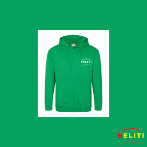 VESTE A ZIP VERT