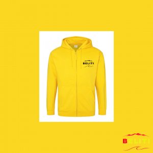 VESTE A ZIP JAUNE