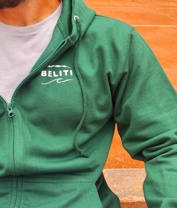 VESTE A ZIP VERT FORÊT – Image 5