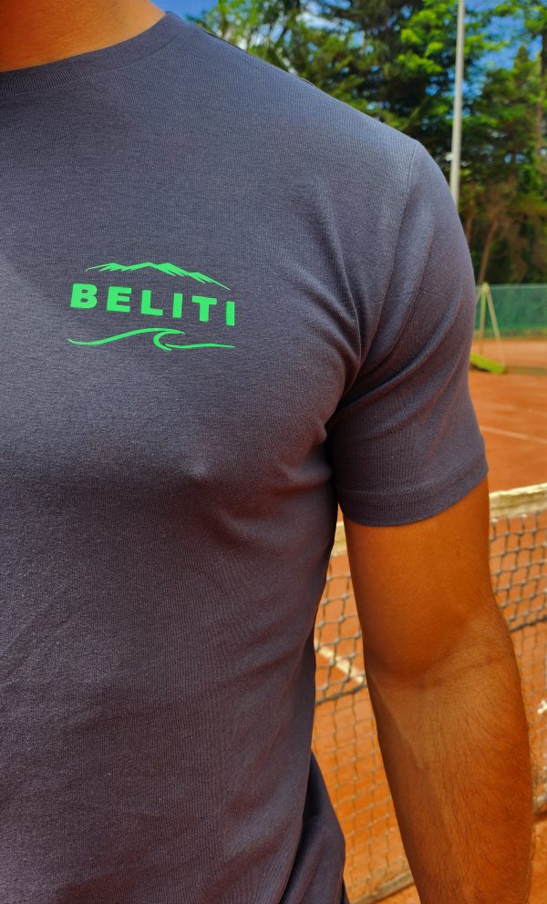 TEE SHIRT GRIS FONCE