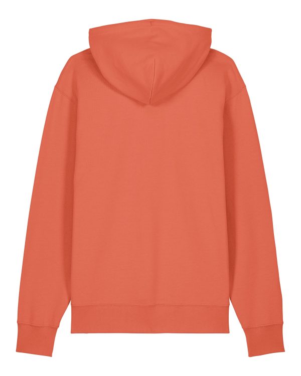 SWEAT A CAPUCHE SAUMON COTON BIO – Image 3